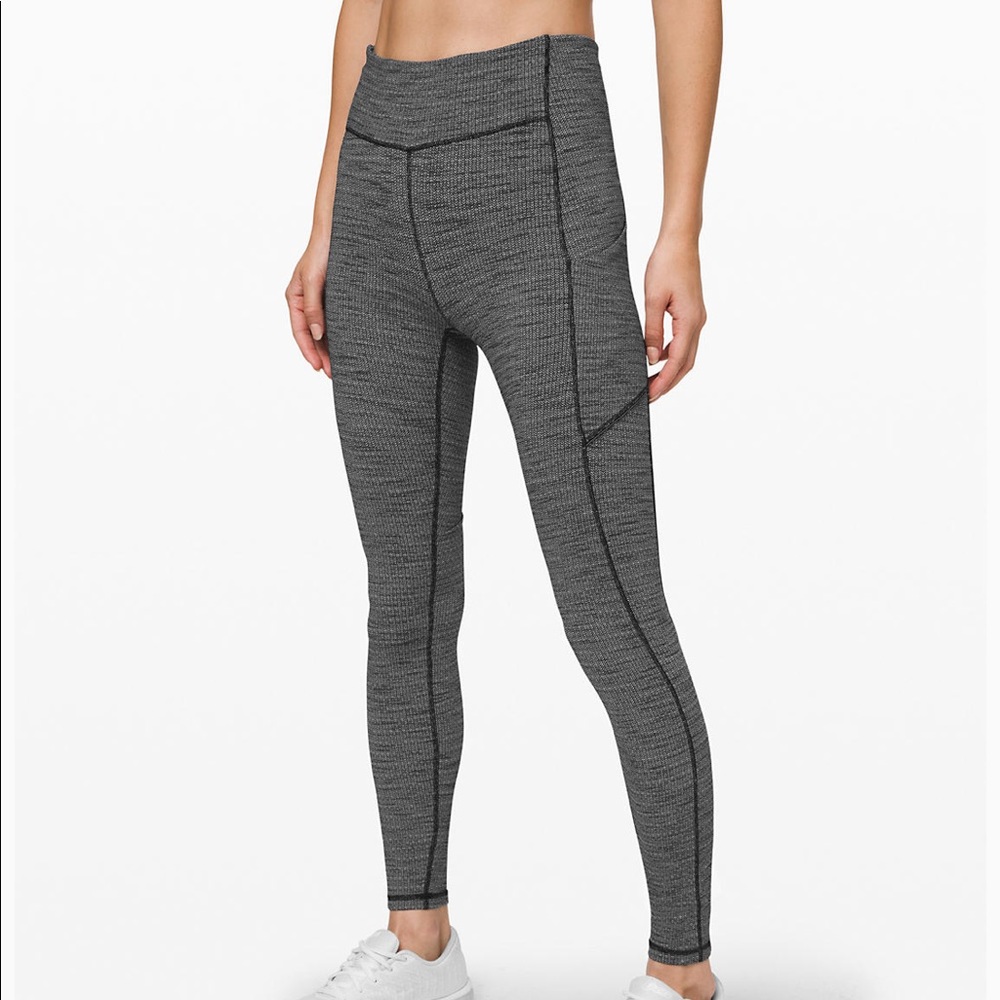 Lululemon full leggings with pockets